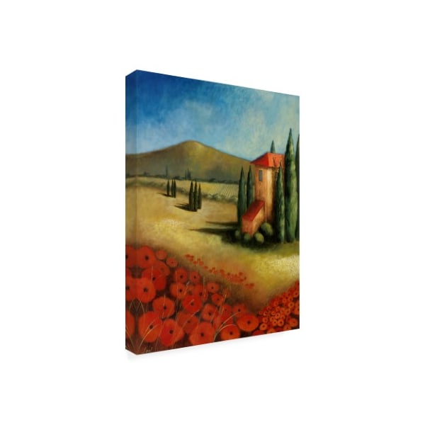 Pablo Esteban 'Tuscan Hidden Home' Canvas Art,14x19